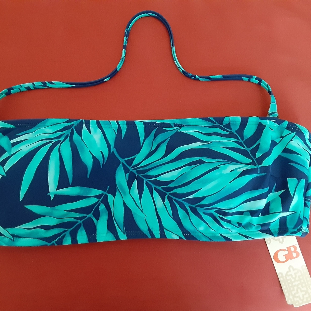 Swim top Giannini Bini simple tube top style Bikini Top size M